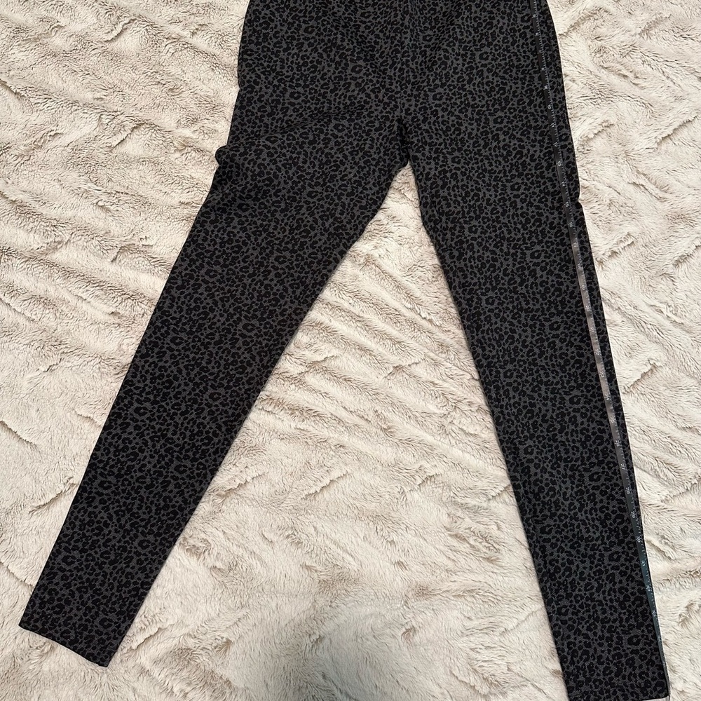 LOFT Ponte Knit Animal Print Leggings - Picture 12 of 13